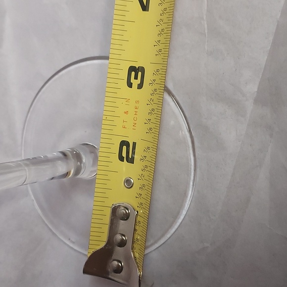 Pier 1 Vintage Red Swirl Wine Glass. - Picture 6 of 8